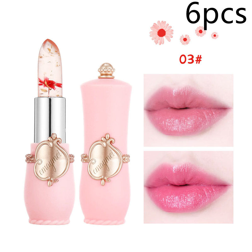 Maymei Moisturizing Lip Balm Dried Flower Color Changing Lipstick Maymei Moisturizing Lip Balm Dried Flower Color Changing Lipstick